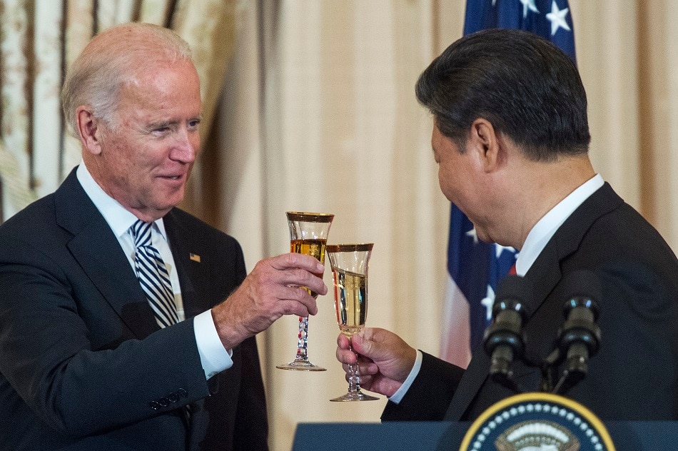 Biden and Jinping