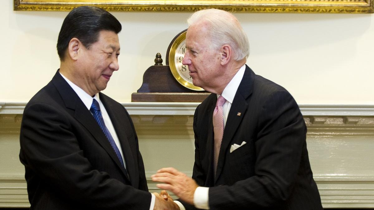 Biden and Jinping
