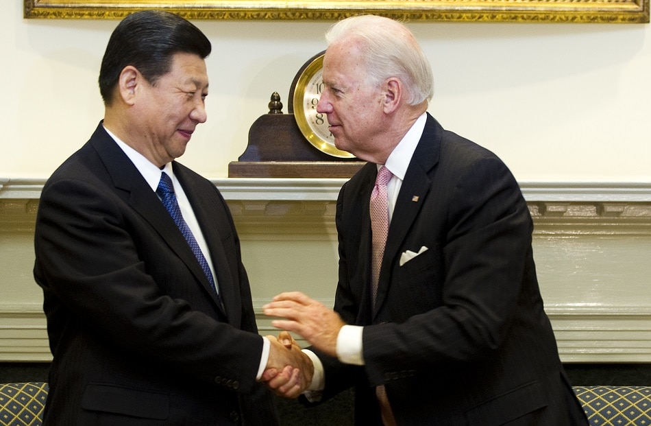 Biden and Jinping
