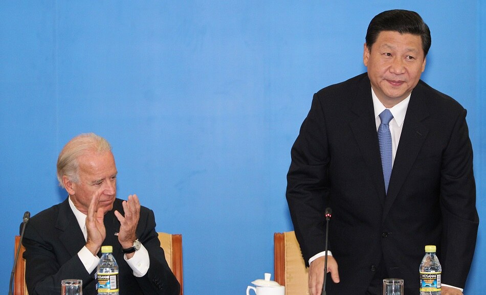 Biden and Jinping
