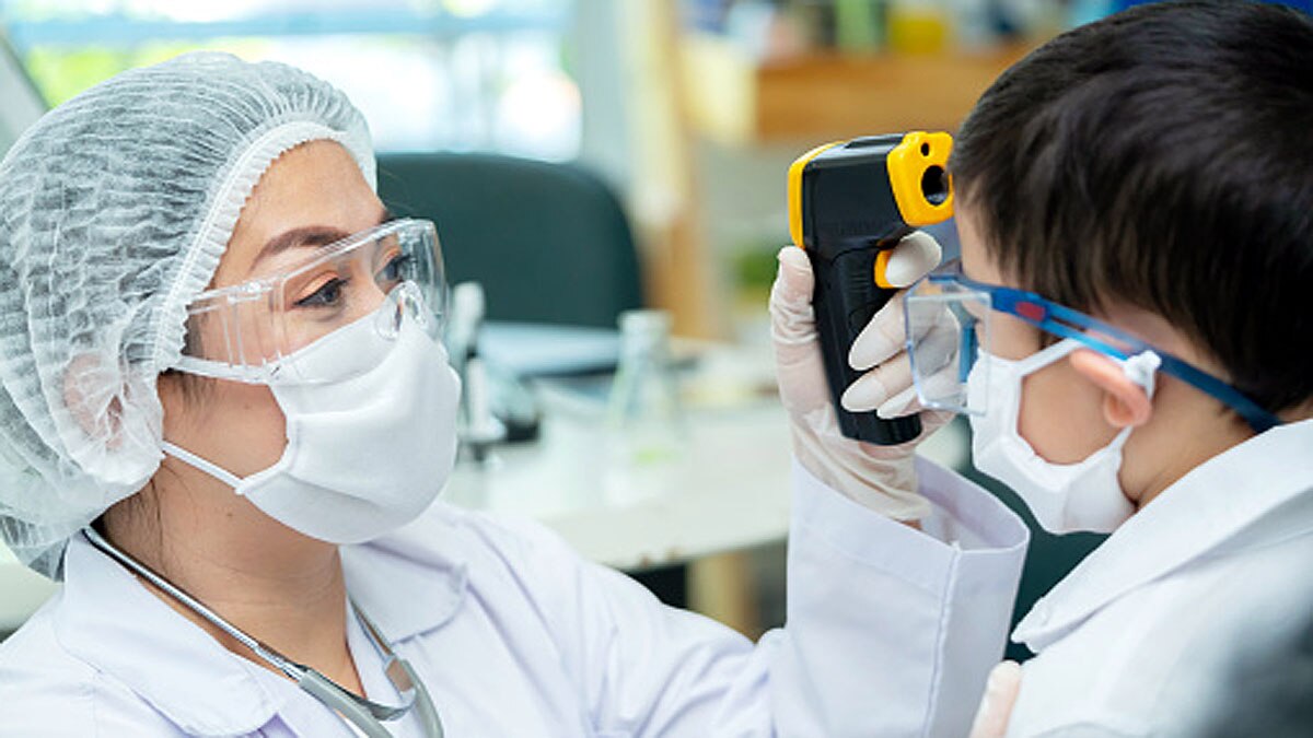 Children getting long Corona