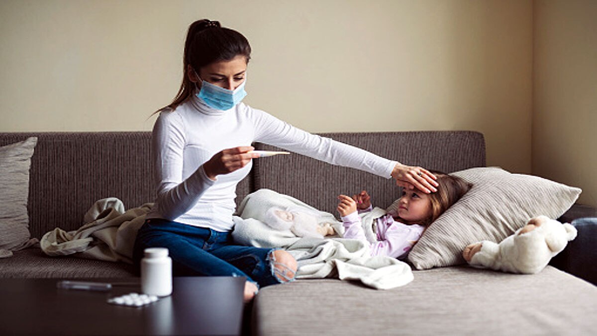 Children getting long Corona