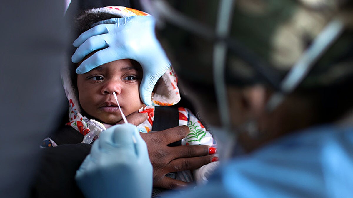 Children getting long Corona