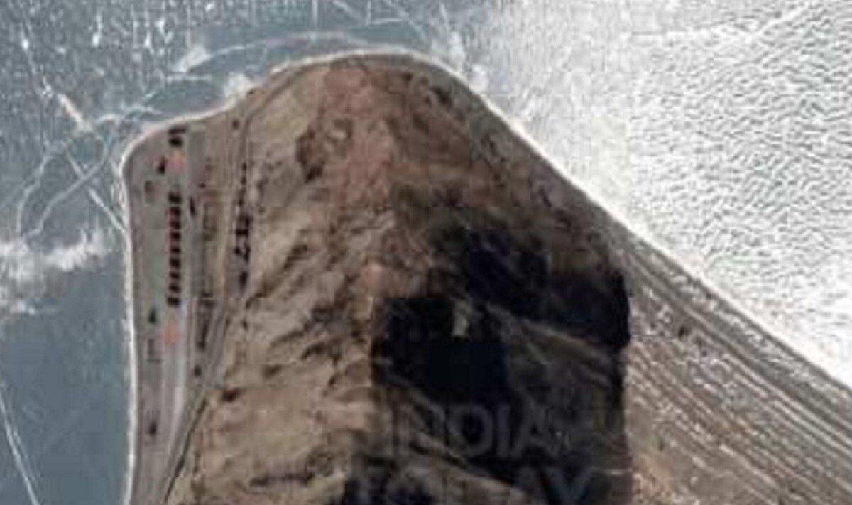 पैंगोंग झील से चीनी सेना की वापसी