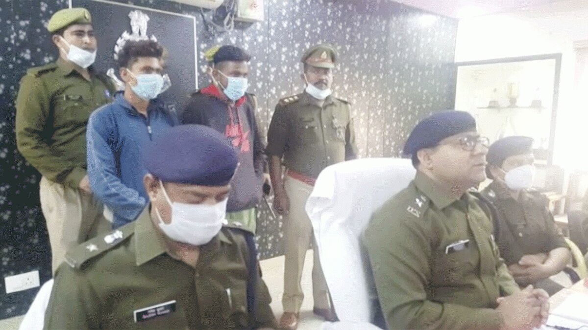 मंदिर में चोरी के आरोप में दो गिरफ्तार (फोटो- सुधीर शर्मा)