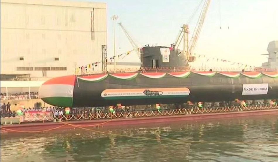  नेवी को मिली तीसरी स्कॉर्पीन पनडुब्बी करंज