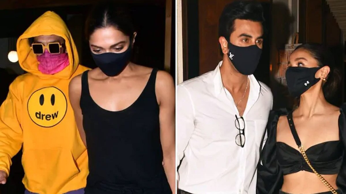 रणवीर-दीप‍िका, रणबीर-आल‍िया 