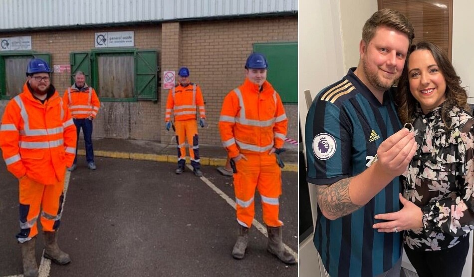 कंटेनर में गिरा दी शादी की अंगूठी