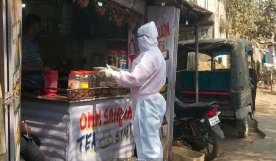 भीख मांगता नजर आया कोरोना वॉरियर