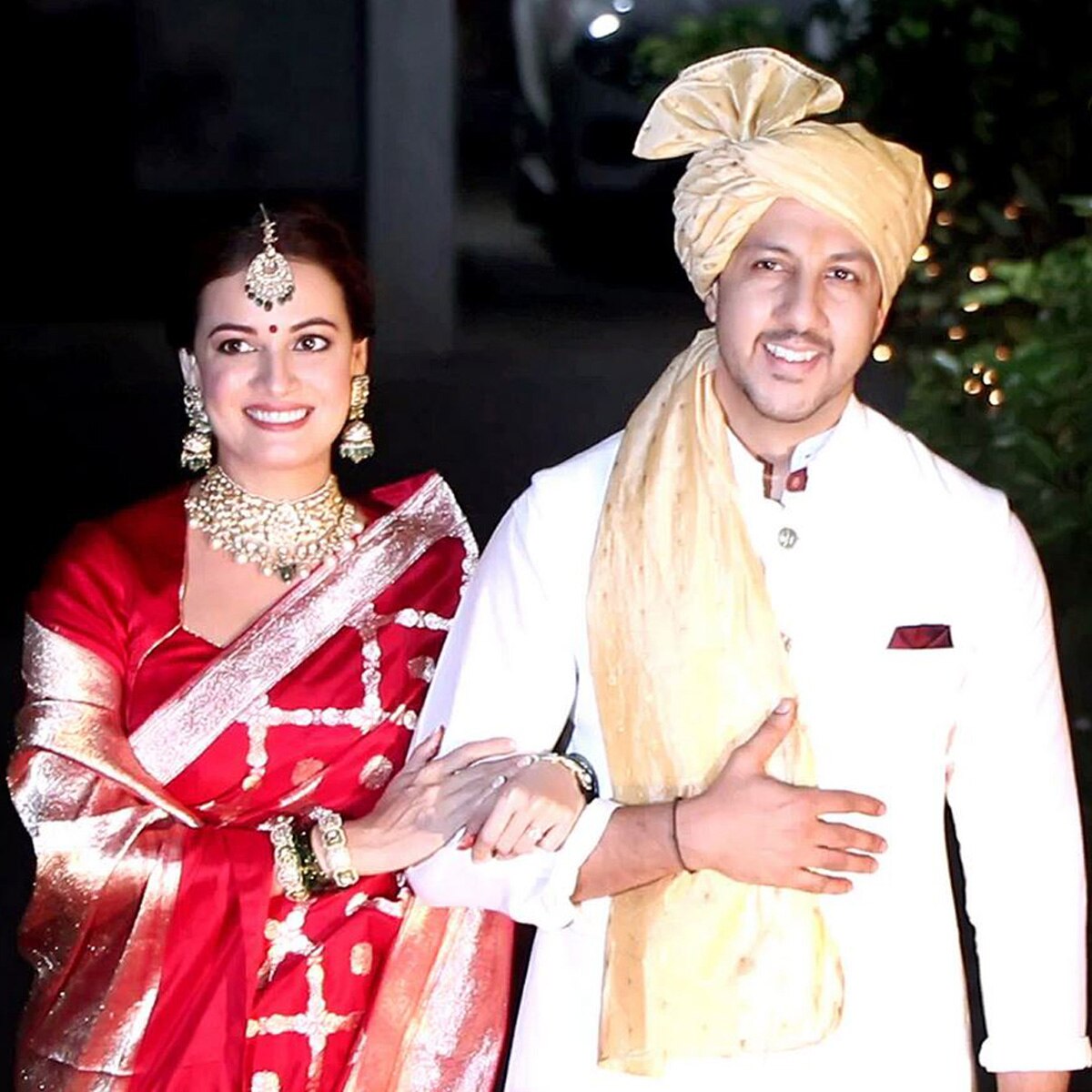 दीया मिर्जा की शादी