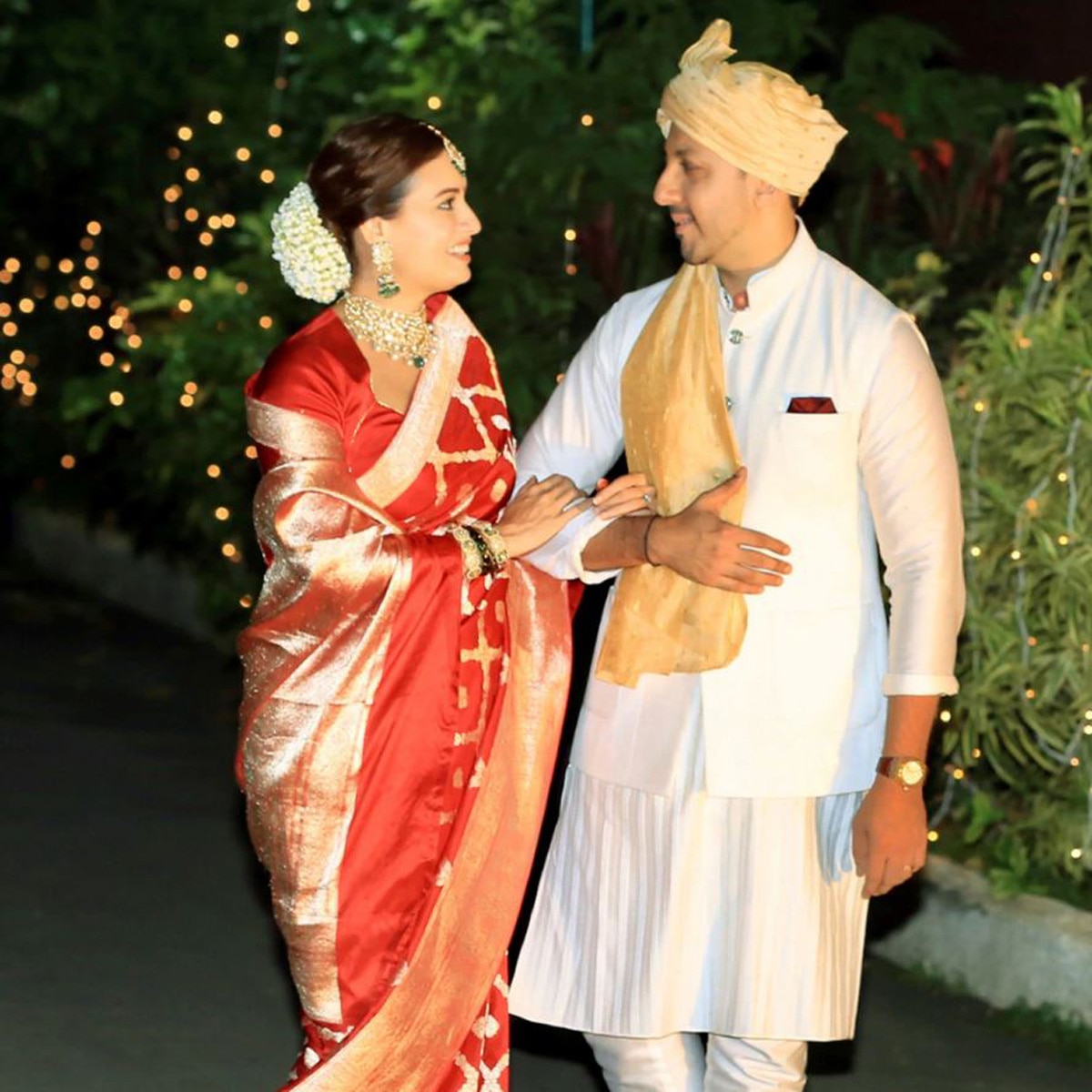 दीया मिर्जा की शादी