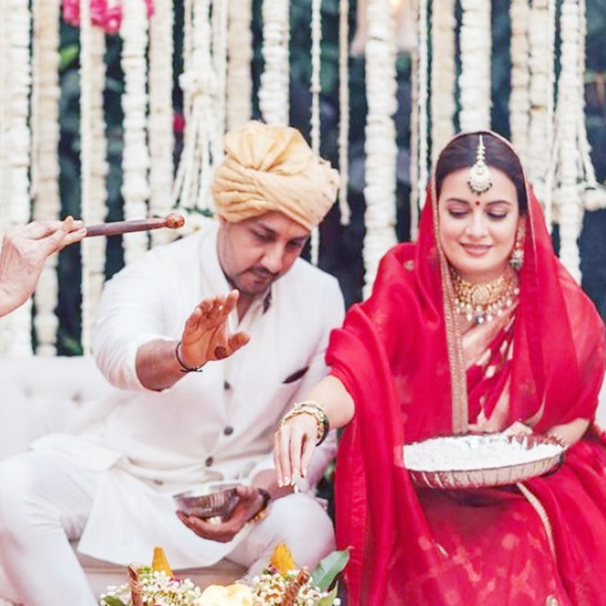 दीया मिर्जा की शादी