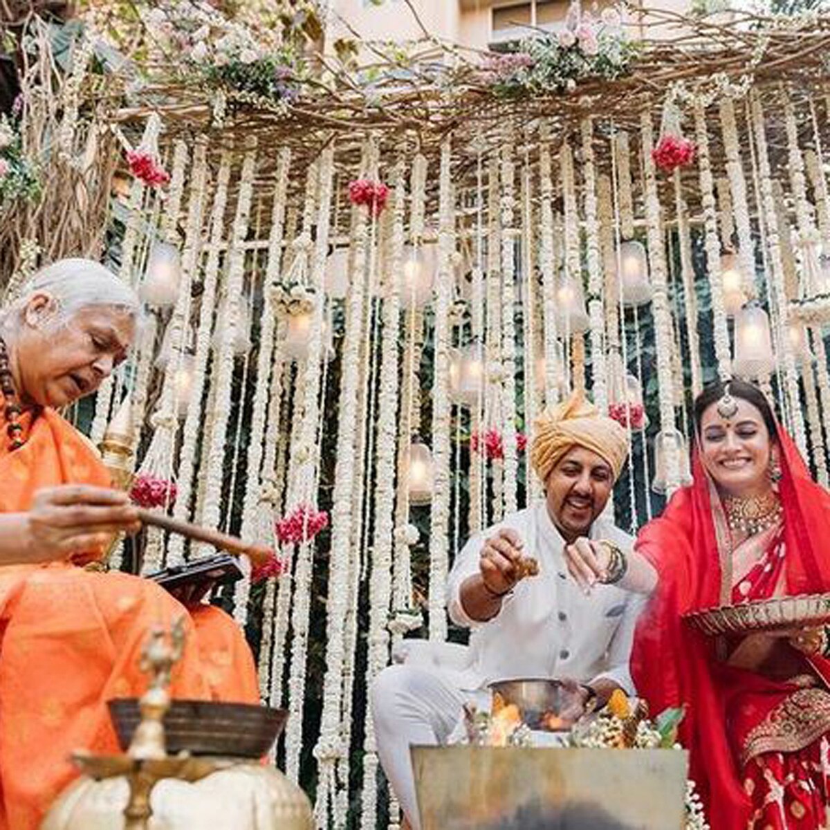 दीया मिर्जा की शादी