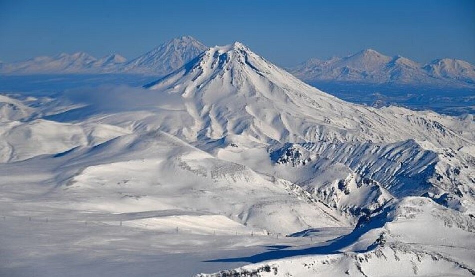 कजाकिस्तान में निकला आइस वोल्कैनो