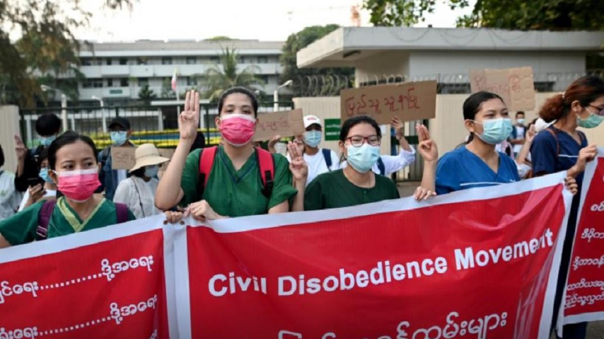 म्यांमार में तख्तापलट 