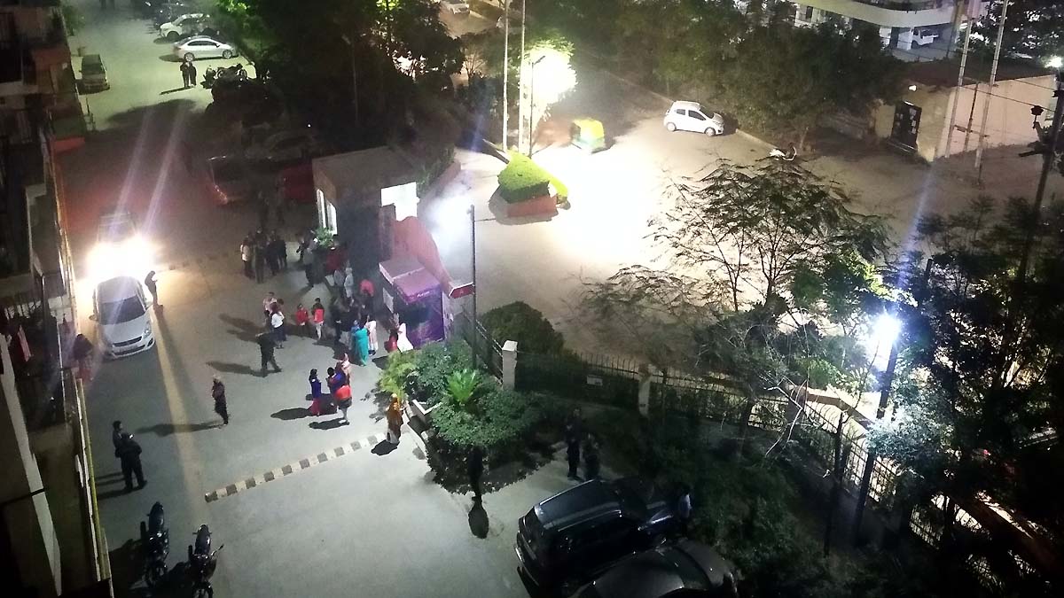 Earthquake shake Whole India