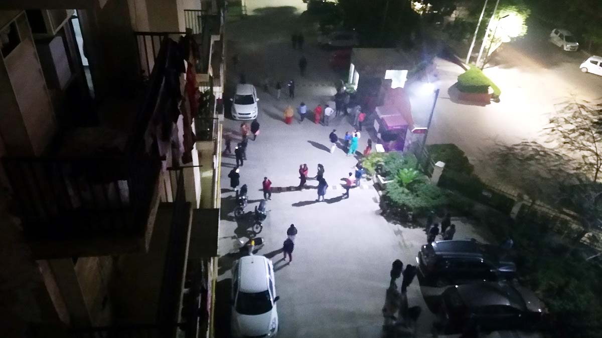 Earthquake shake Whole India