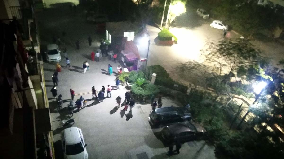 Earthquake shake Whole India