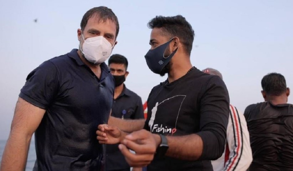 राहुल गांधी के ऐब्स और बाइसेप्स 