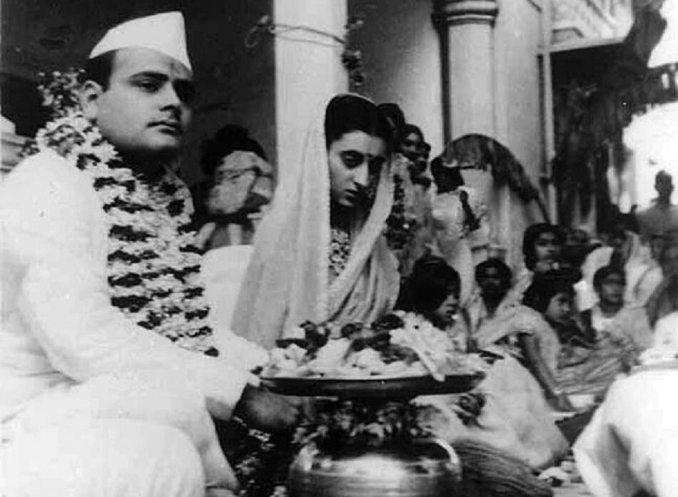 इंदिरा गांधी और फिरोज गांधी