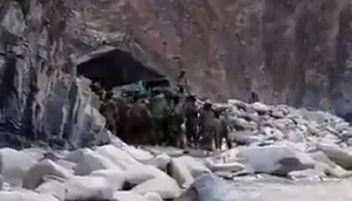 गलवान झड़प का वीडियो