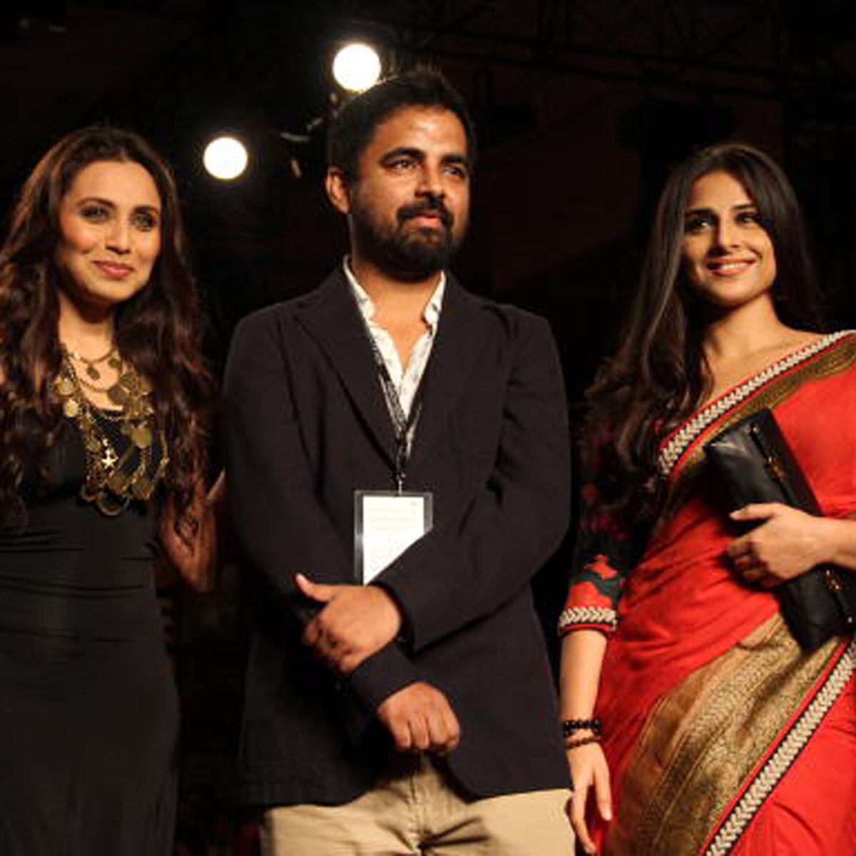 रानी मुखर्जी, सब्यसाची मुखर्जी, व‍िद्या बालन  