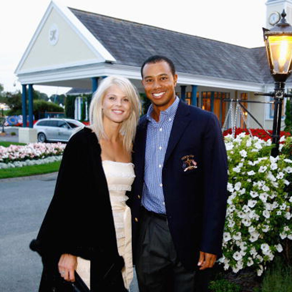 टाइगर वुड्स अपनी पूर्व पत्नी के साथ