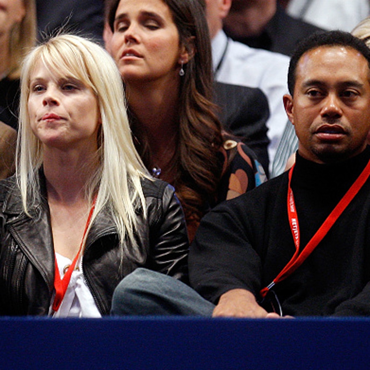 टाइगर वुड्स अपनी पूर्व पत्नी के साथ