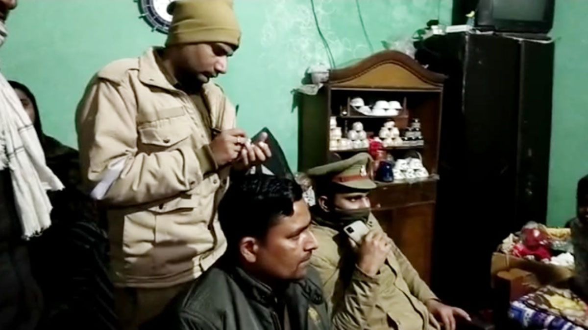 चोरी के मामले में प्रेमी देवर- भाभी गिरफ्तार (फोटो-शरद गौतम