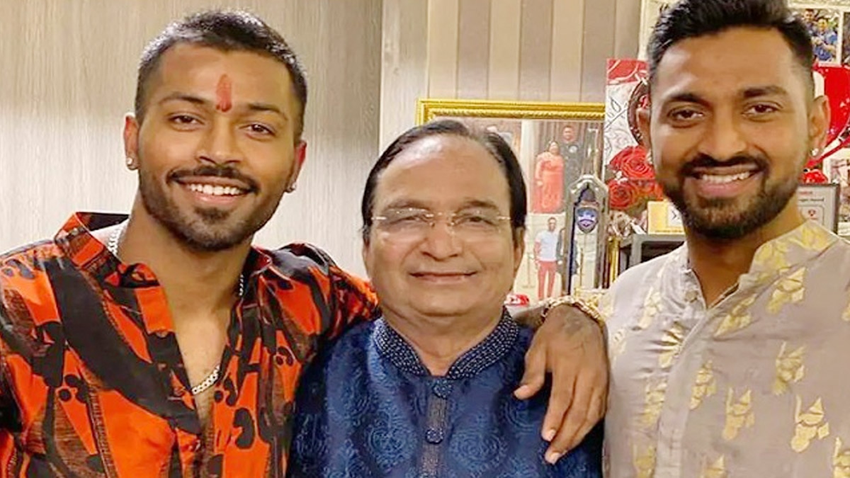 Hardik Pandya gets emotional as he posts video of his father