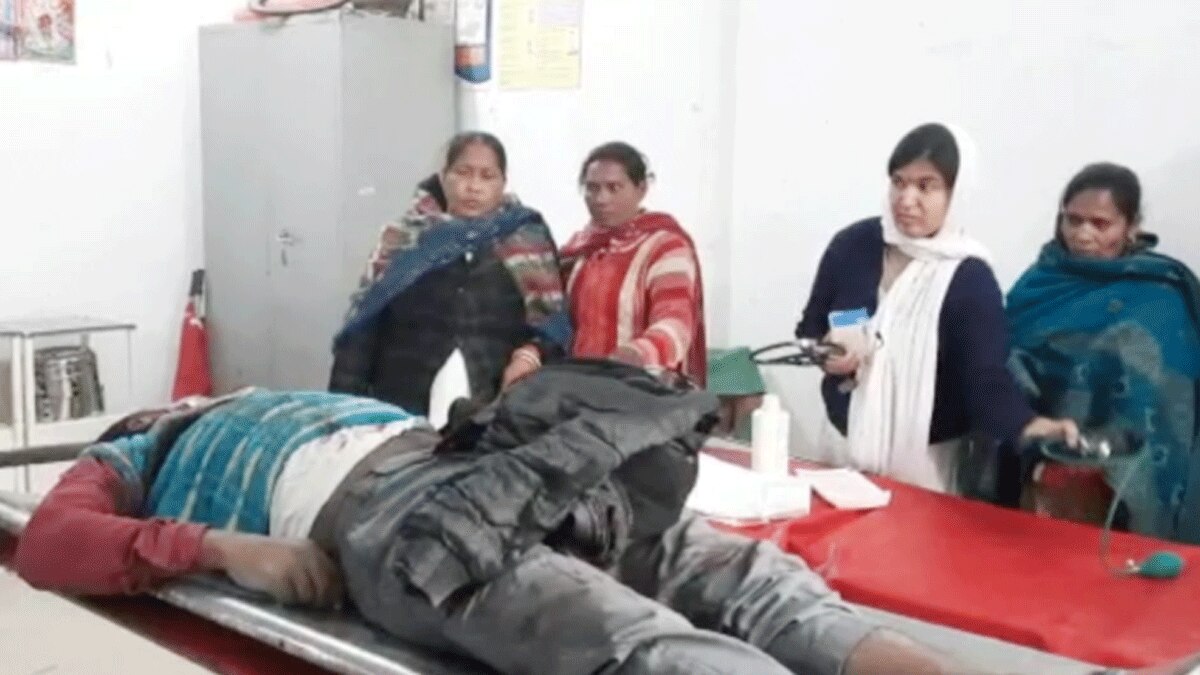 एटीएम कैश वैन से लूटे 45 लाख रुपये (फोटो आजतक)