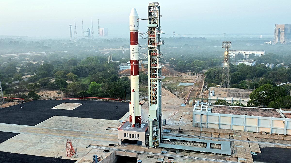 ISRO PSLV-C51 Amazonia-1 PM Modi Photo