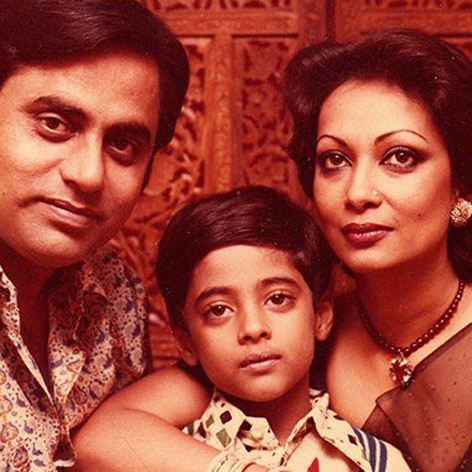 परिवार संग जगजीत सिंह