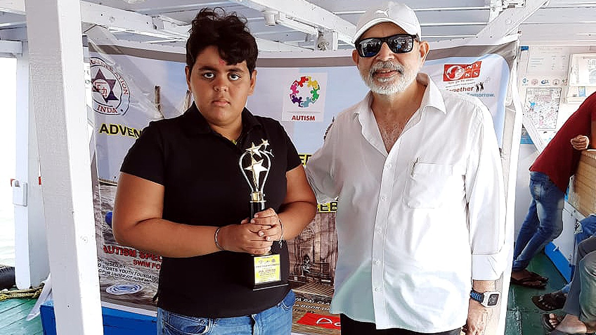 Jiya Rai Autism Patient Swims 36 KM