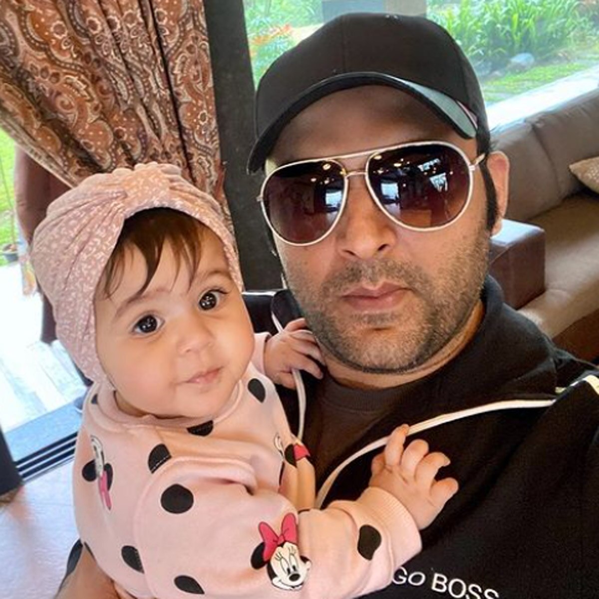 कप‍िल शर्मा बेटी अनायरा के साथ 