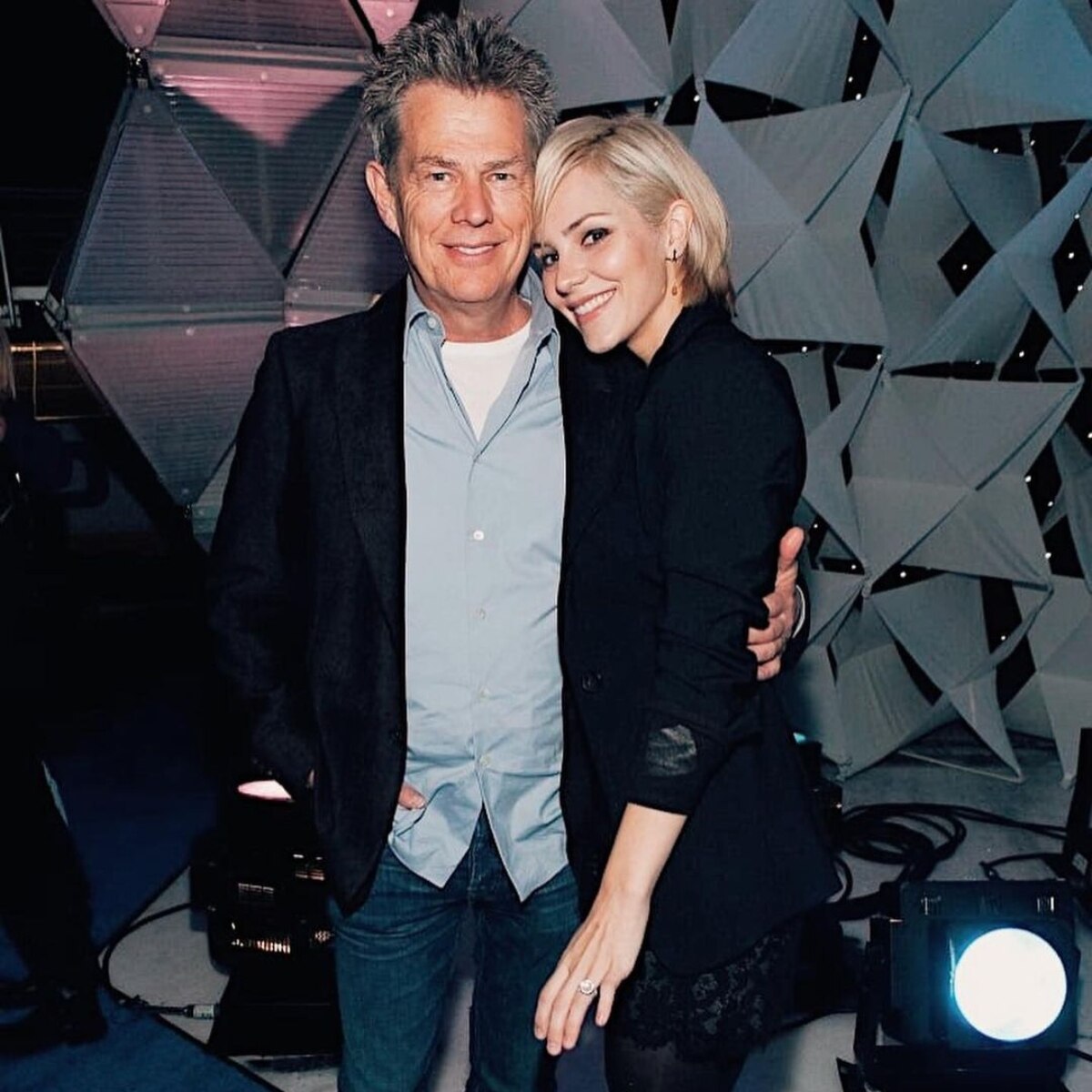 डेविड फॉस्टर और कैथरीन मक्फी 