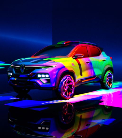 Renault KIGER का लुक स्पोर्टी 