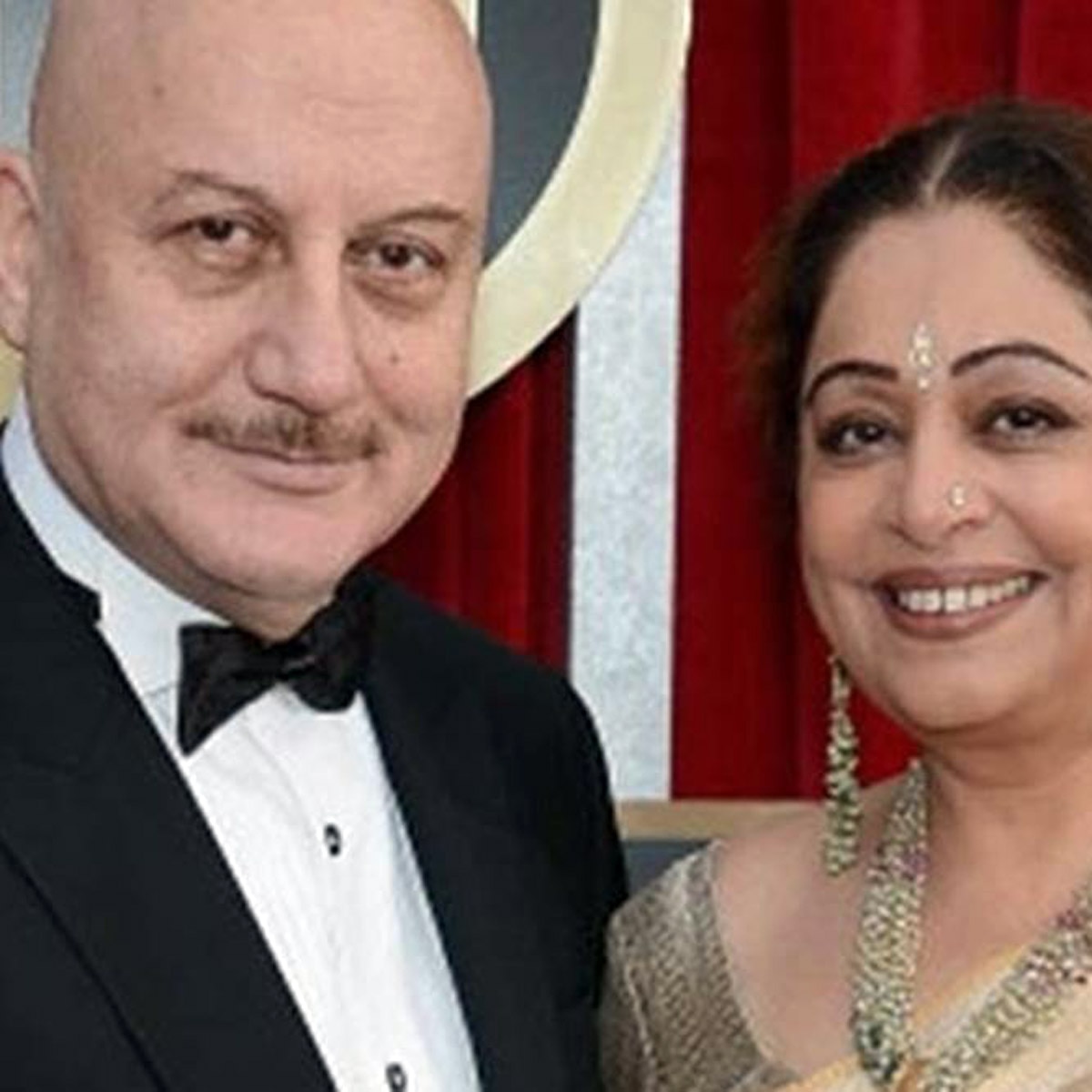 क‍िरण खेर-अनुपम खेर 