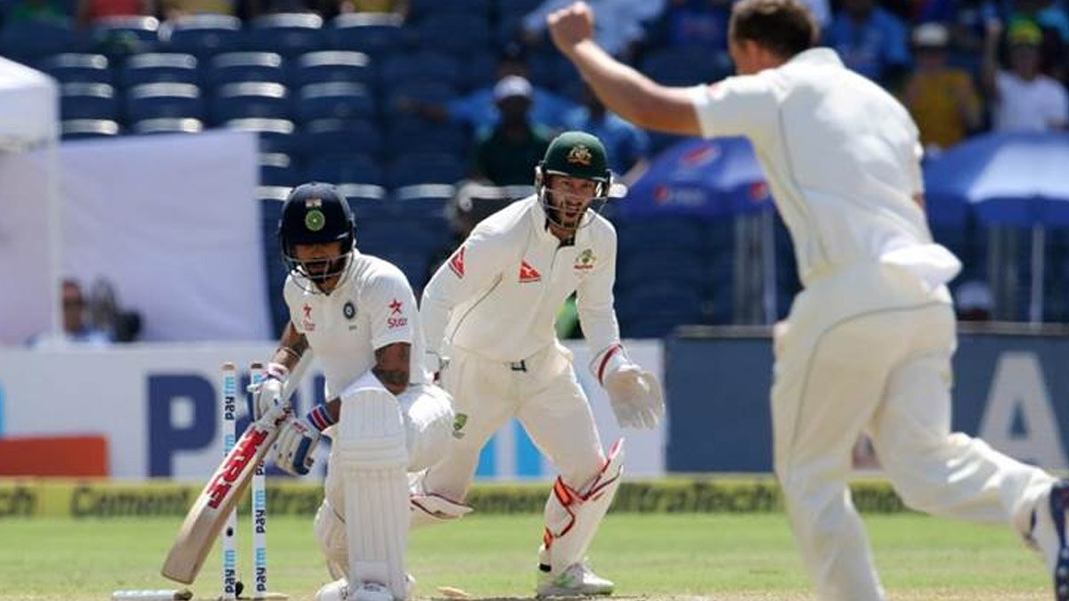 India lost test match in Pune in 2017