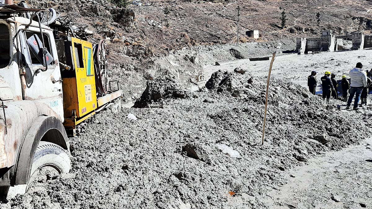 new lake formed on Rishiganga 