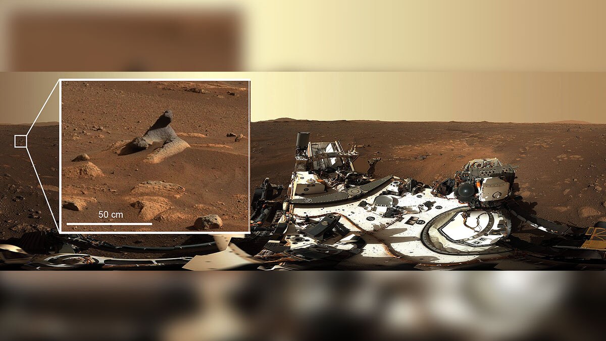 Perseverance Landing Site 360 degree Panorama Image