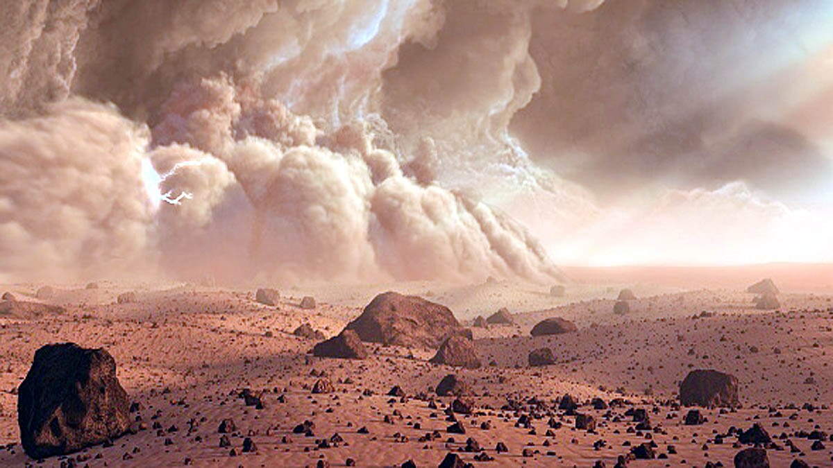 Perseverance Rover May Face Mars Dust Storm