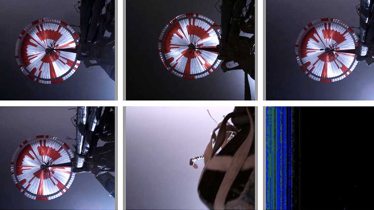 Mars Perseverance Rover Parachute Secret Message