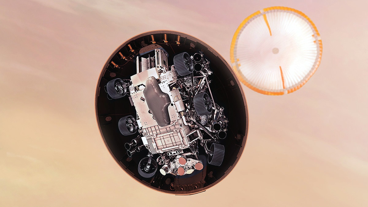 How Nasa Perseverance Rover Land on Mars