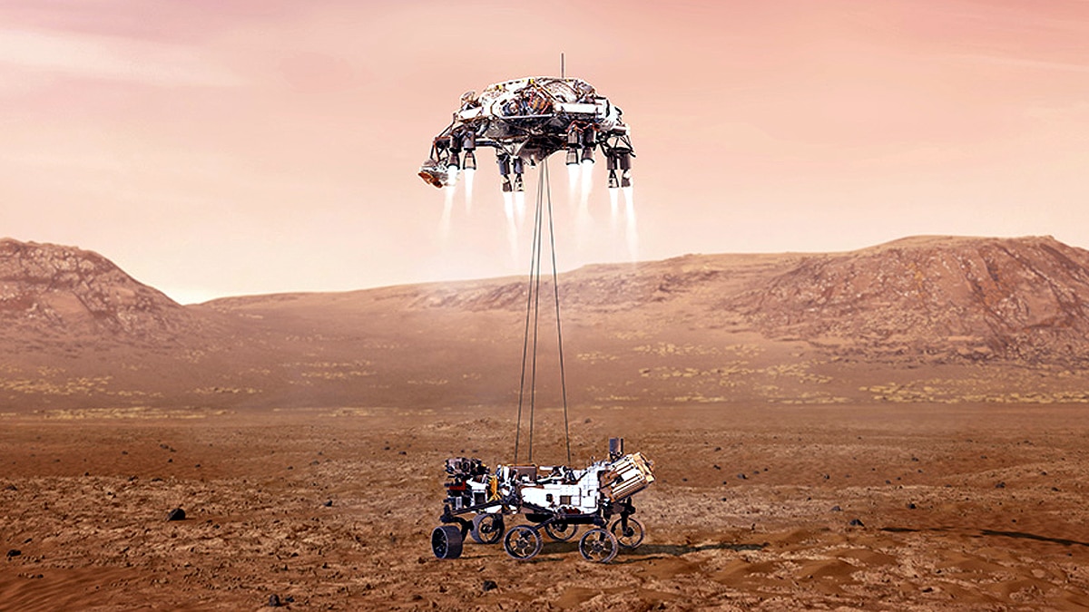 How Nasa Perseverance Rover Land on Mars