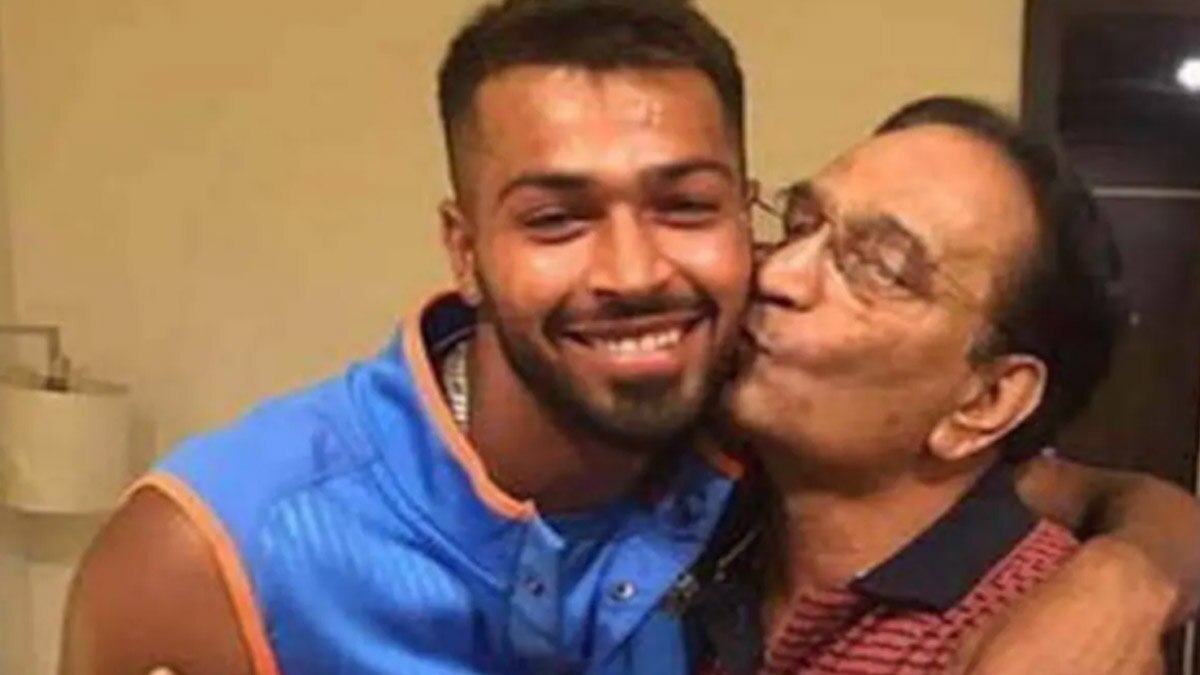 Hardik Pandya gets emotional as he posts video of his father
