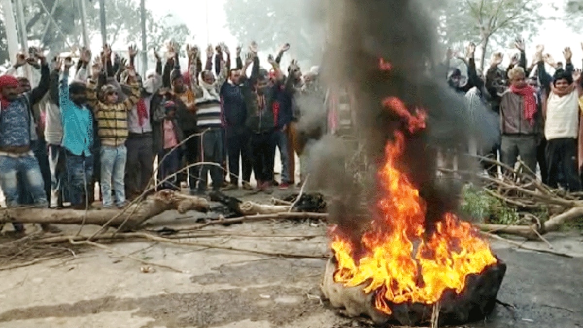 जेडीयू कार्यकर्ता की गोली मारकर हत्या (फोटो आजतक)