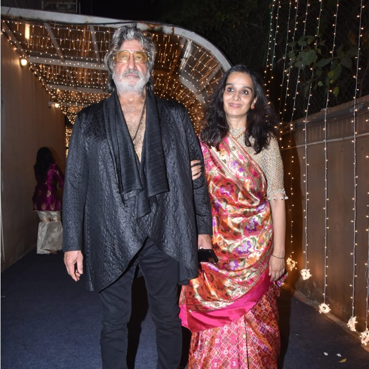 शक्ति कपूर और शिवांगी कोल्हापुरे 