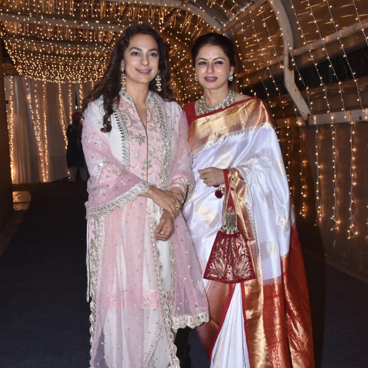 जूही चावला और भाग्यश्री 