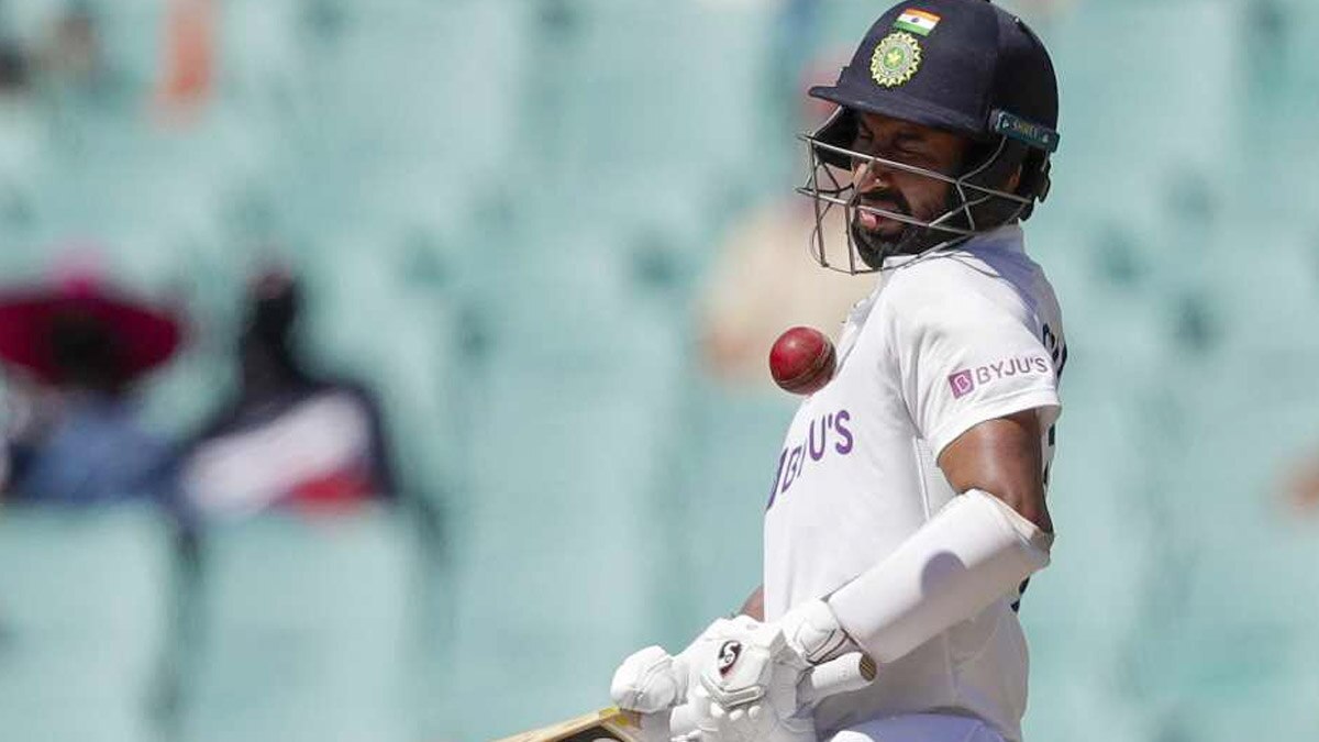 Cheteswar pujara will not field on day 2 of chennai test 